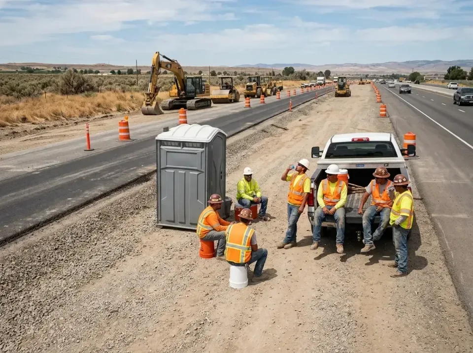 highway-road-construction-crew-007 — frequently asked questions, Porta Potty and Restroom Rentals in Durango, CO
